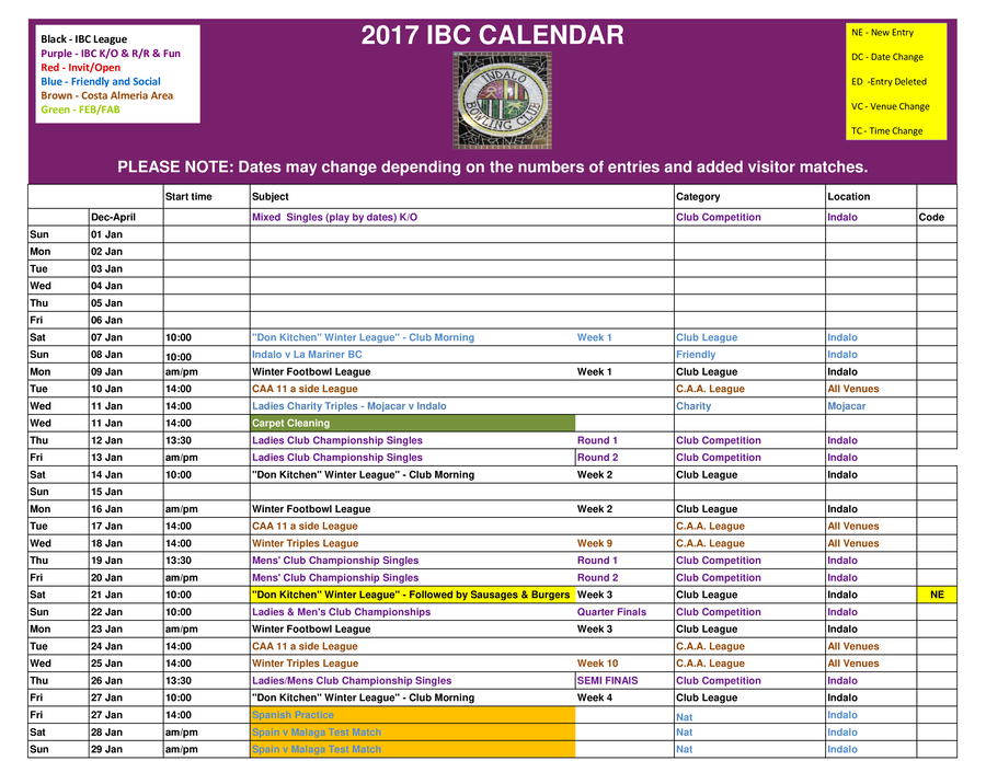 2017 Ibc Calendar Hh17 1