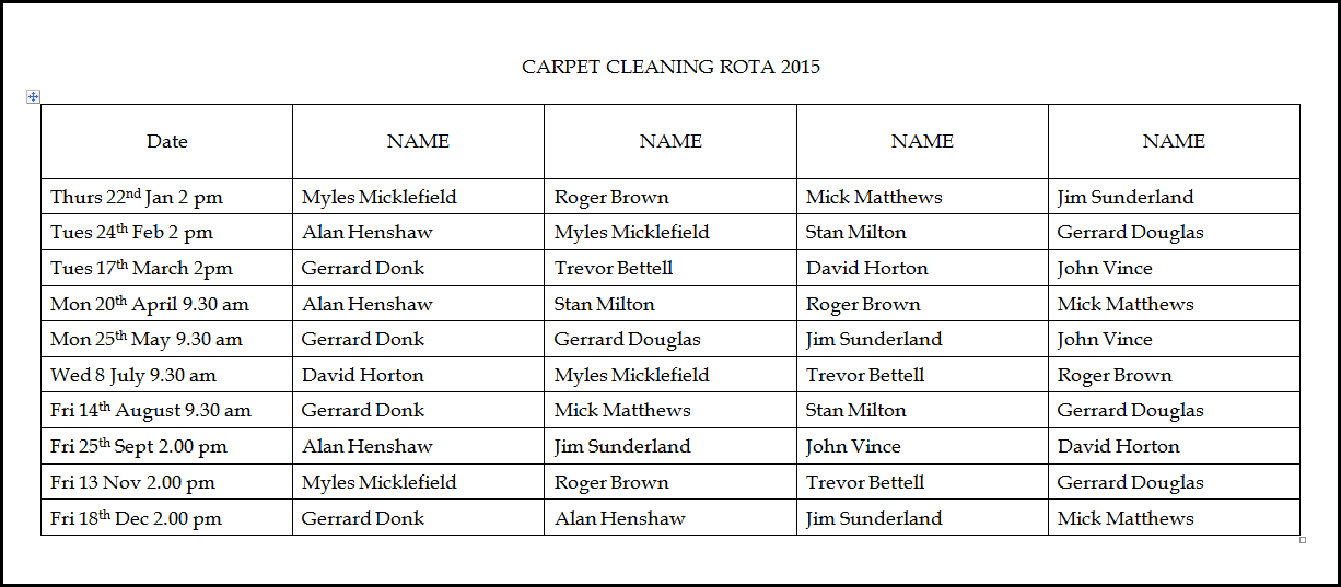 Carpet